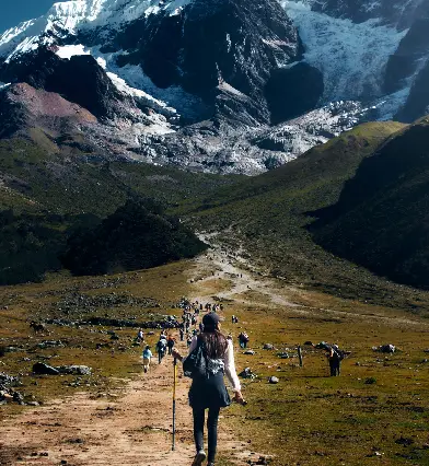 Imagen del paisaje en el tour a Salkantay con history adventure